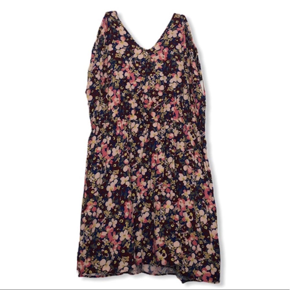 Ava & Viv Floral Dress w/Cold Shoulder [Sz: 2X]